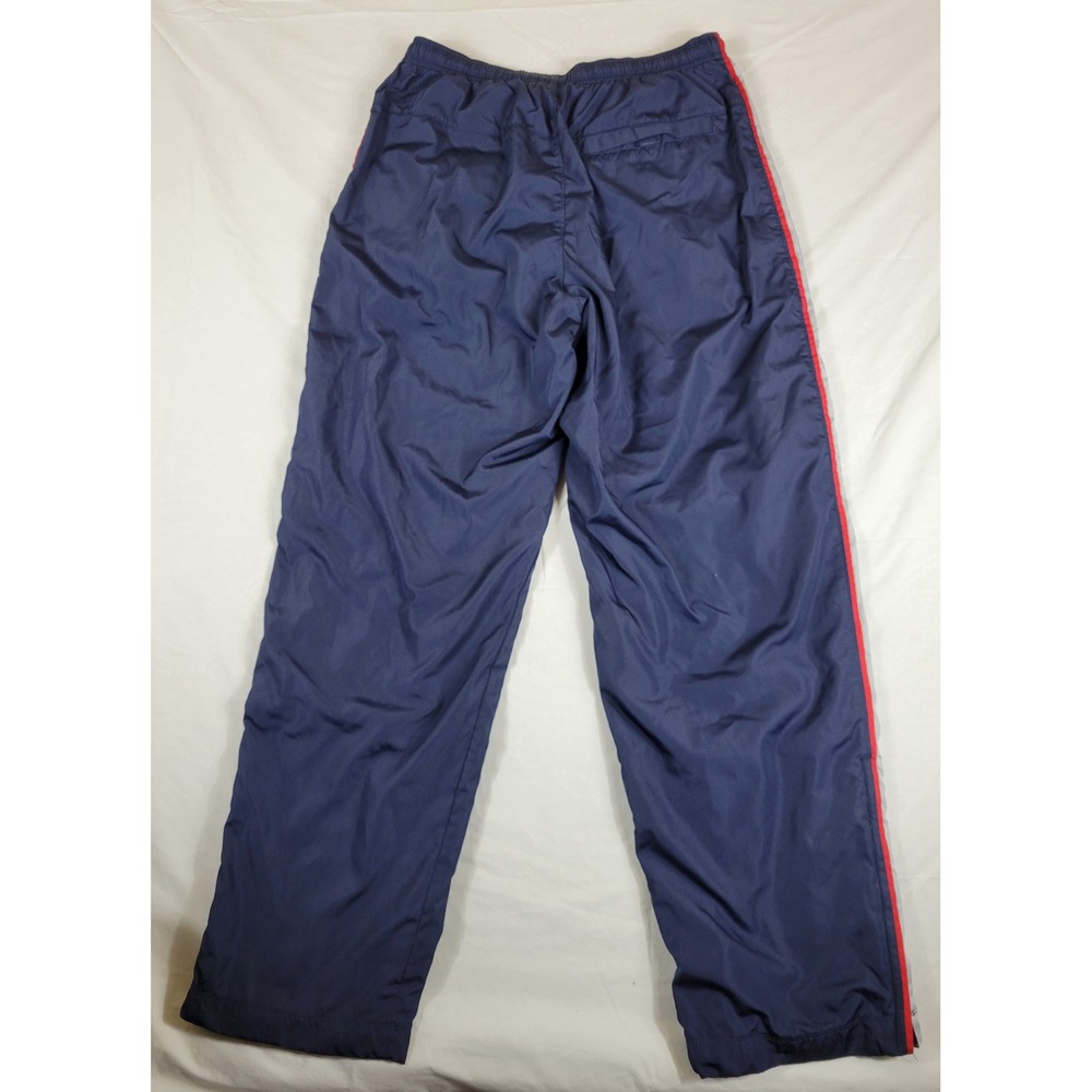 Nike Vintage Track Pants Navy Blue Red White Side Stripe Mens XL H30408PAS Lined - Picture 8 of 10